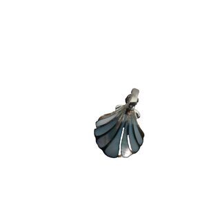 blue Shell Pendant Bronze Thailand